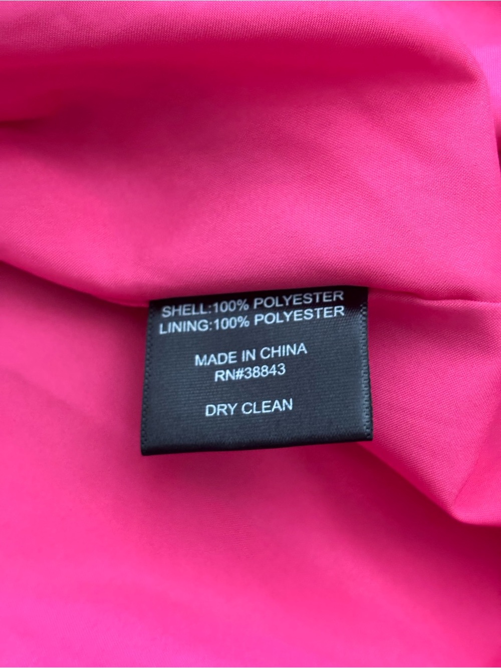 Sam Edelman Hot Pink Ruffle Tiered Mini Dress Barbiecore Statement Dress Size L - Picture 4 of 10